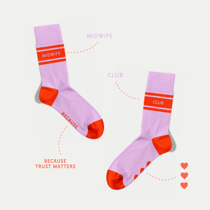 #MIDWIFE CASUAL SOCKS
