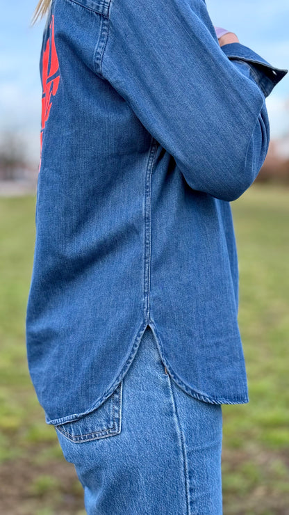 #JEANSBLUSE